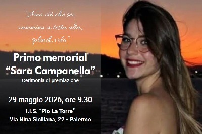 Cerimonia conclusiva del concorso “Primo Memorial Sara Campanella” a.s. 2025/2026.